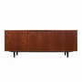 Vintage Sideboard Teak wood Brown 1970s 0