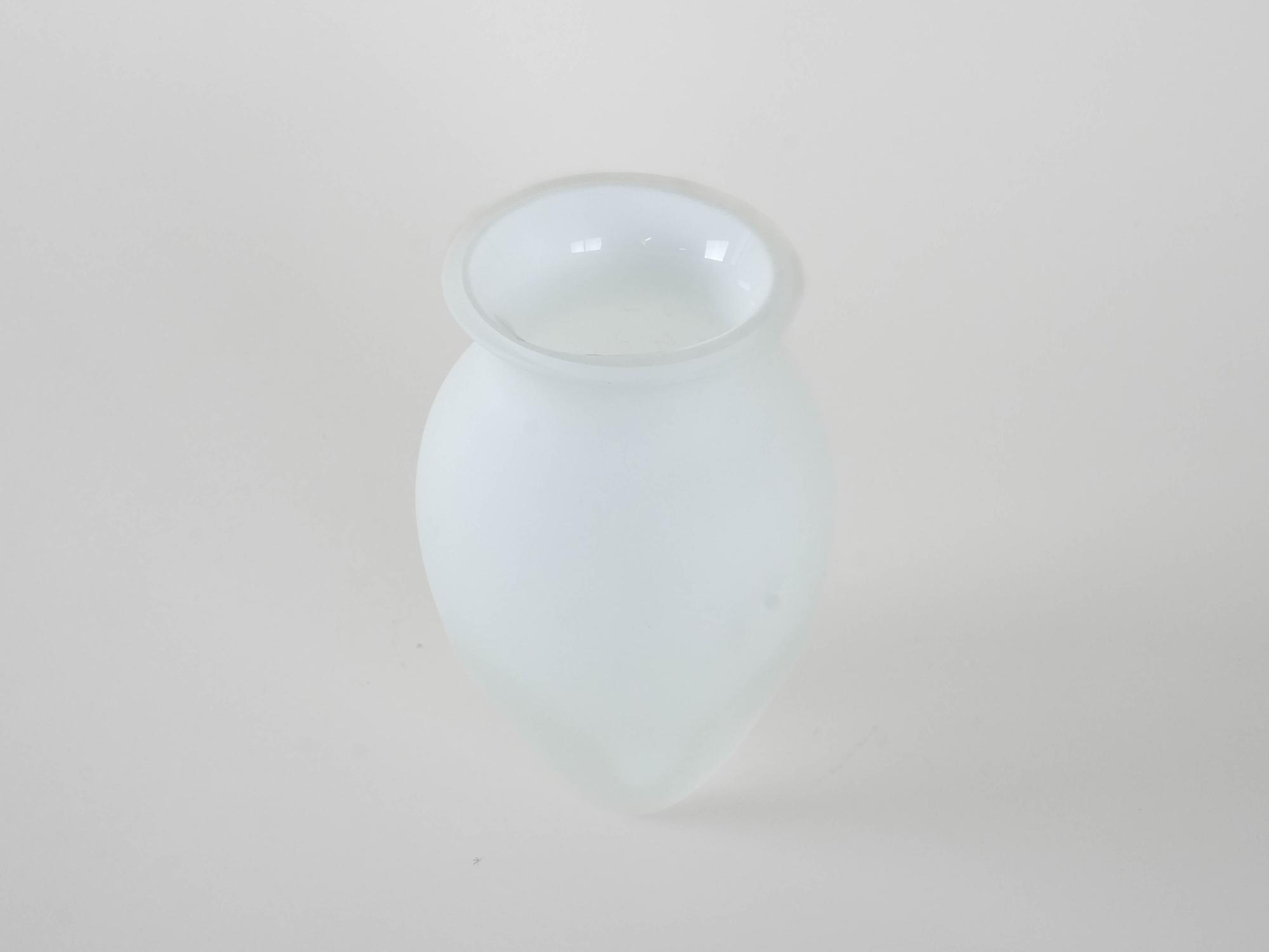 Glasvase Transparent 2000er Jahre 4