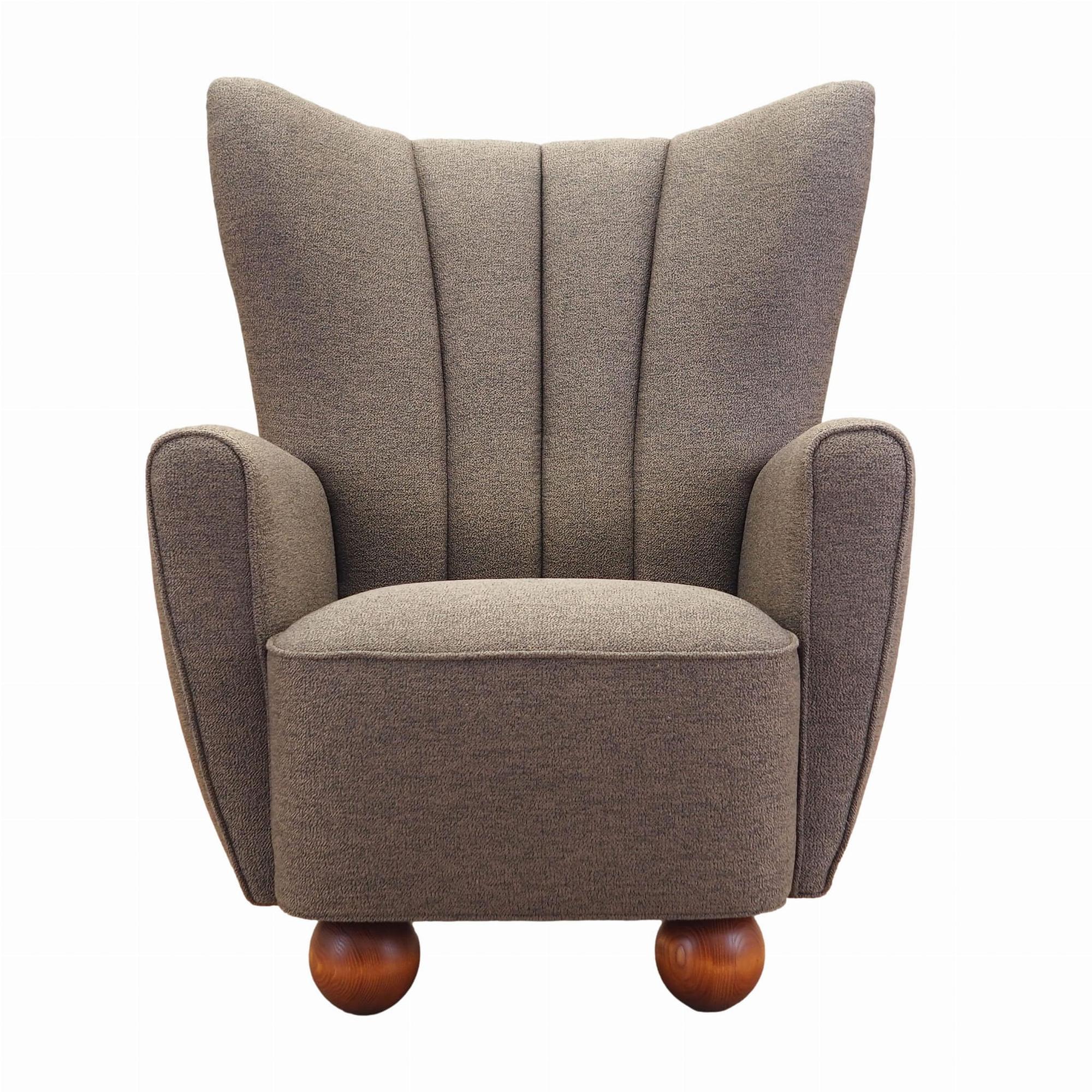 Armchair Textile Brown 0