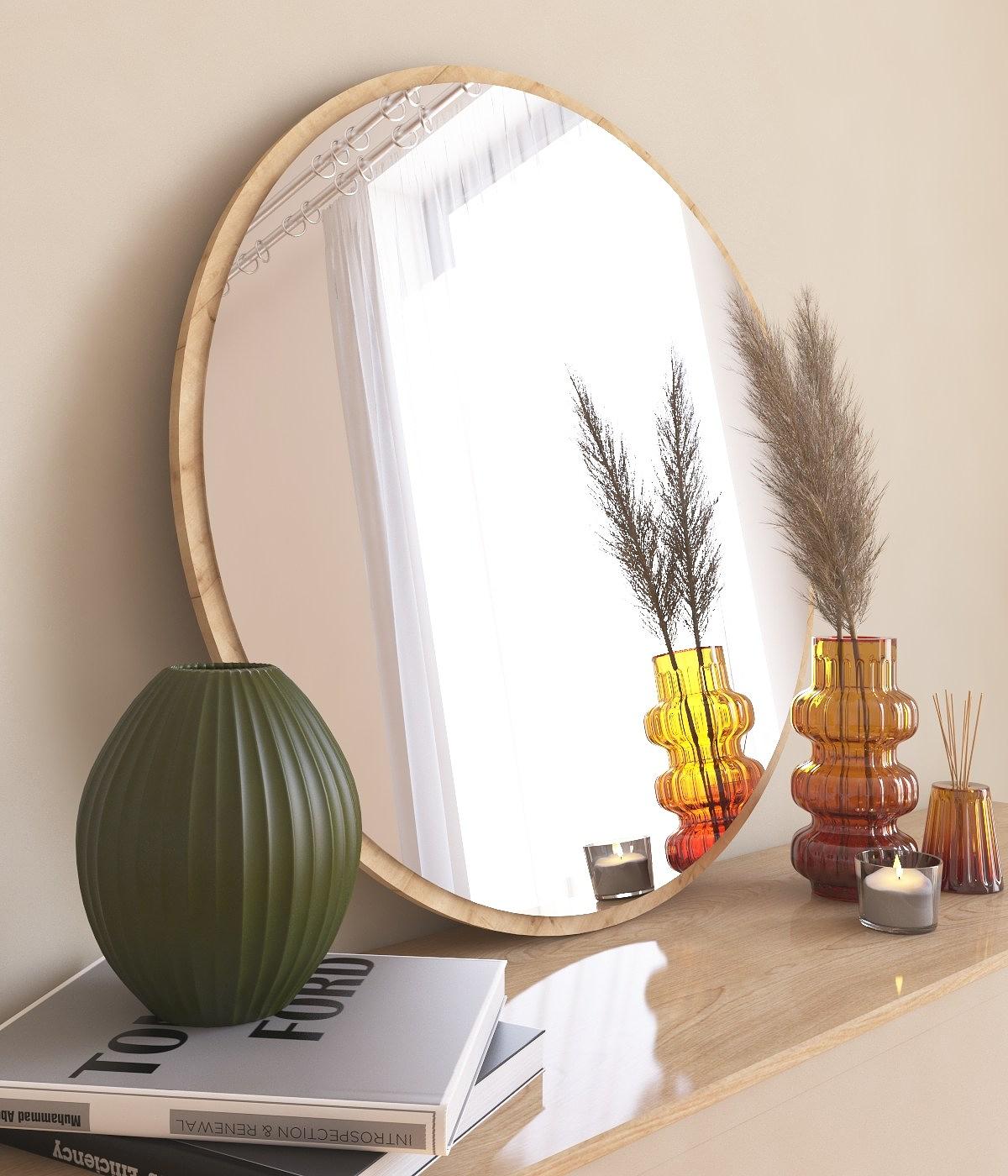 Ozze Specchio Naturale Ø60cm 3