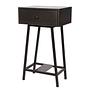 Kait Side Table Mango Solid Black 0