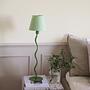 Twist Tischlampenfuß Grün 0
