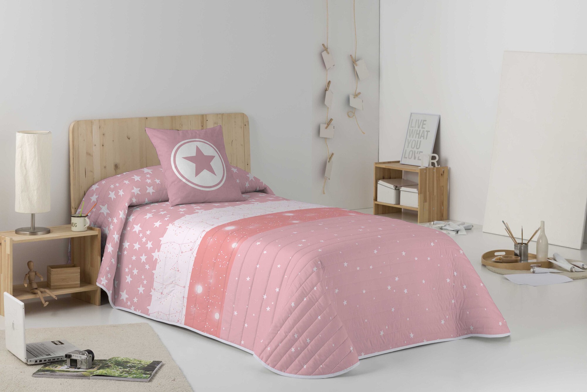 Steppdecke  Bettbreite 90cm 100% Baumwolle 0