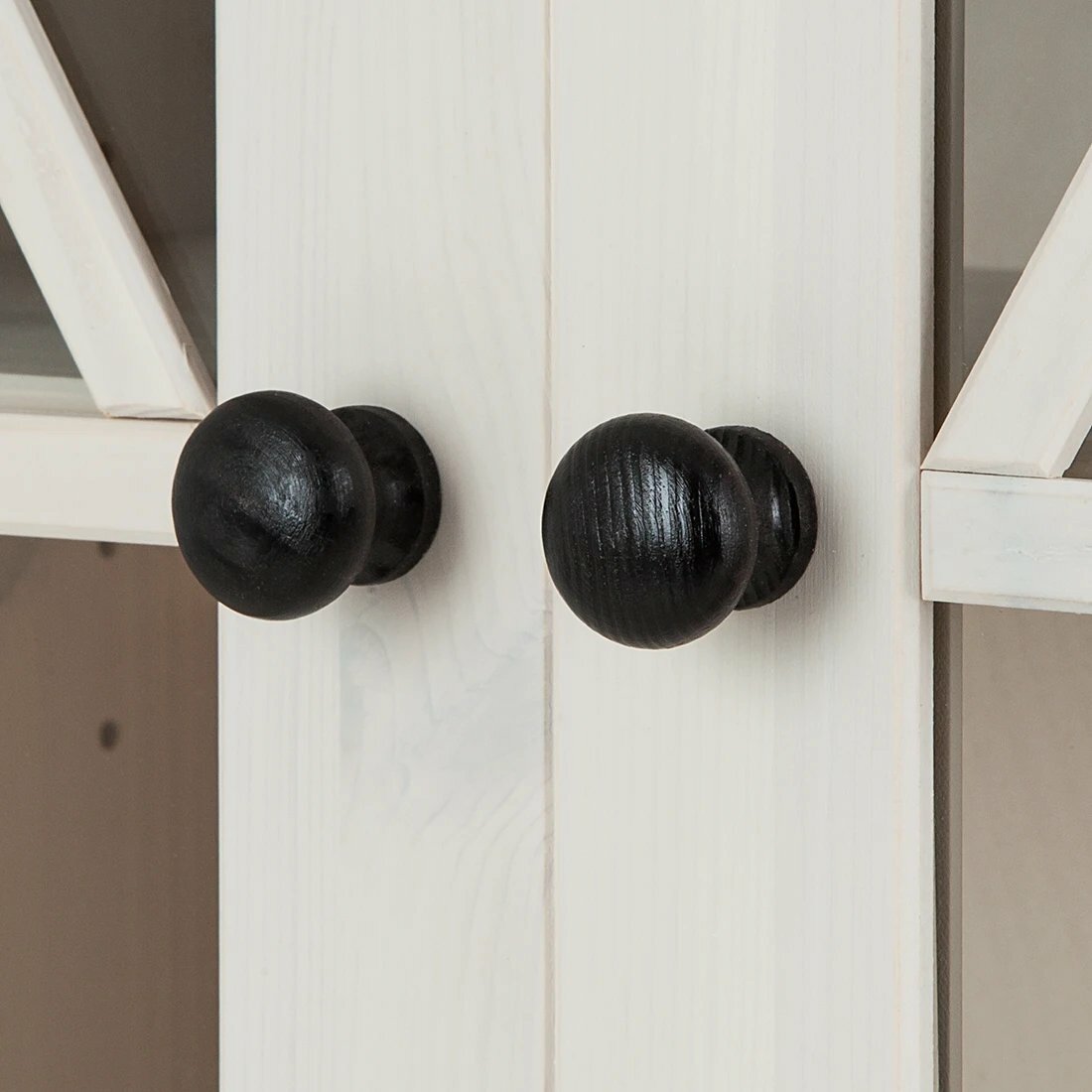 Hängeschrank Holz Weiß 6