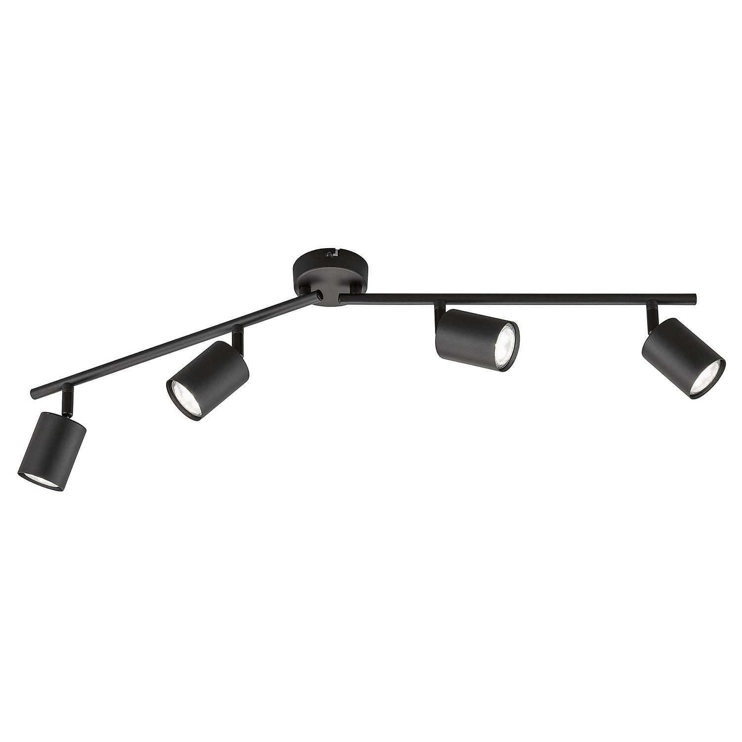 4-Flammig LED-Deckenleuchte Vano IV Eisen 0