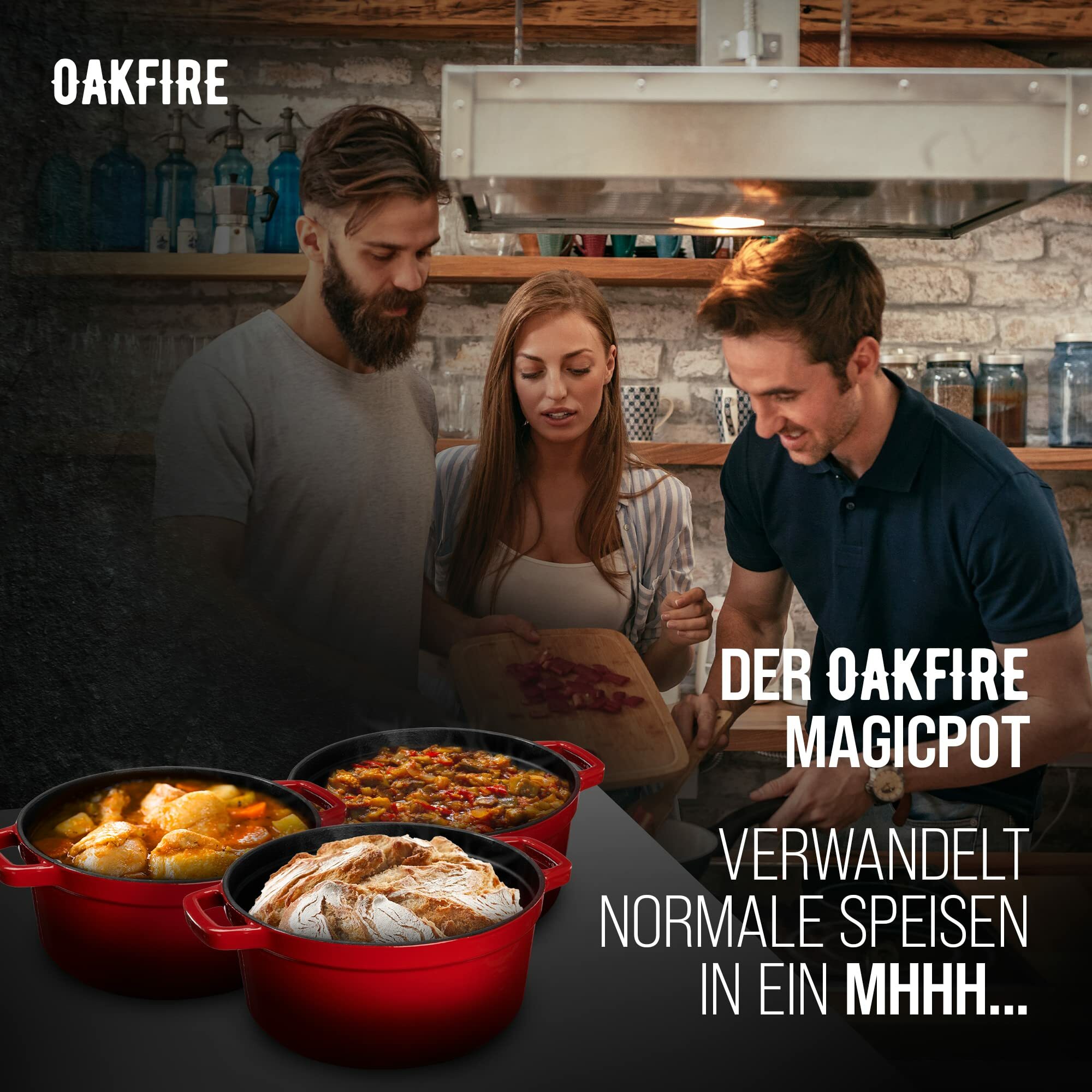 Topf Eisen Rot  6
