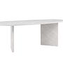 Grönvik Dining Table White Concrete Look 220x100cm 5