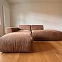 Pyllow Sofa 3-Sitzer & Hocker Nubukleder Braun 4