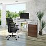 WORKSPACE H IV Desk Wood White/Walnut 6