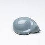 Resting Cat Dekofigur Small Blau 0