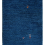 Rizbaf Gabbeh-Teppich Wolle Blau 0
