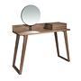 7000 Dressing table with mirror Walnut veneer 0