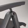 Klappstuhl Aluminium Textil Anthrazit 3