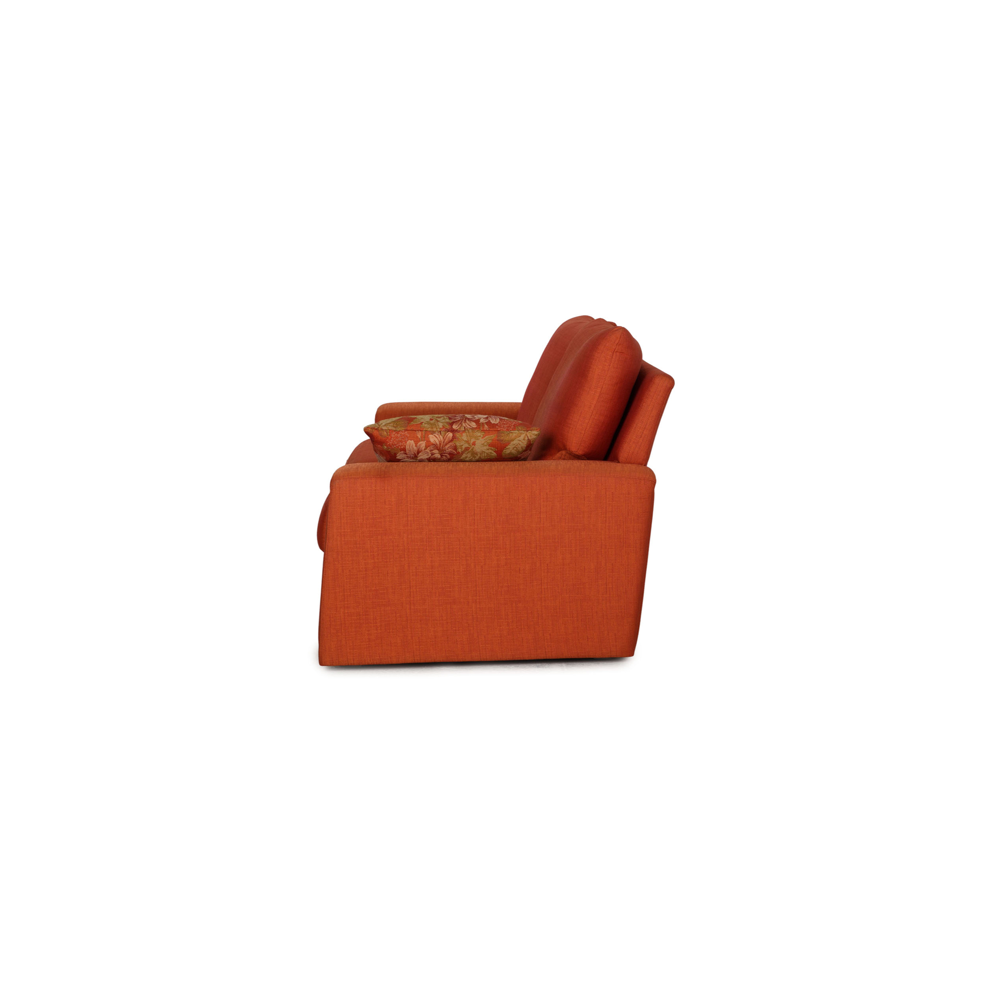 Sofa 2-Sitzer Stoff Orange 9