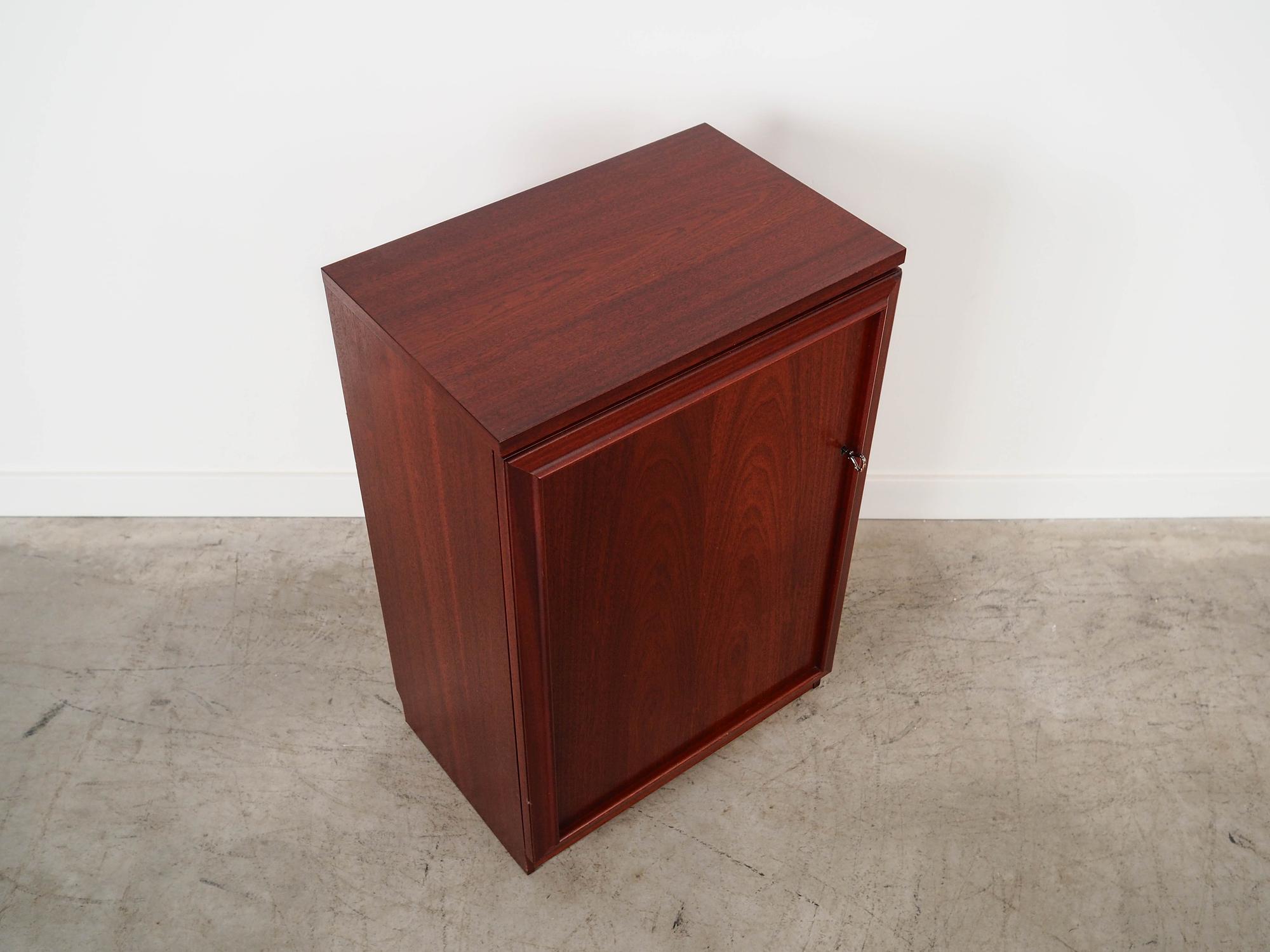 Mahogany cabinet 1980s 5
