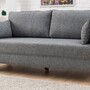 Sofa 2-Sitzer Grau 1