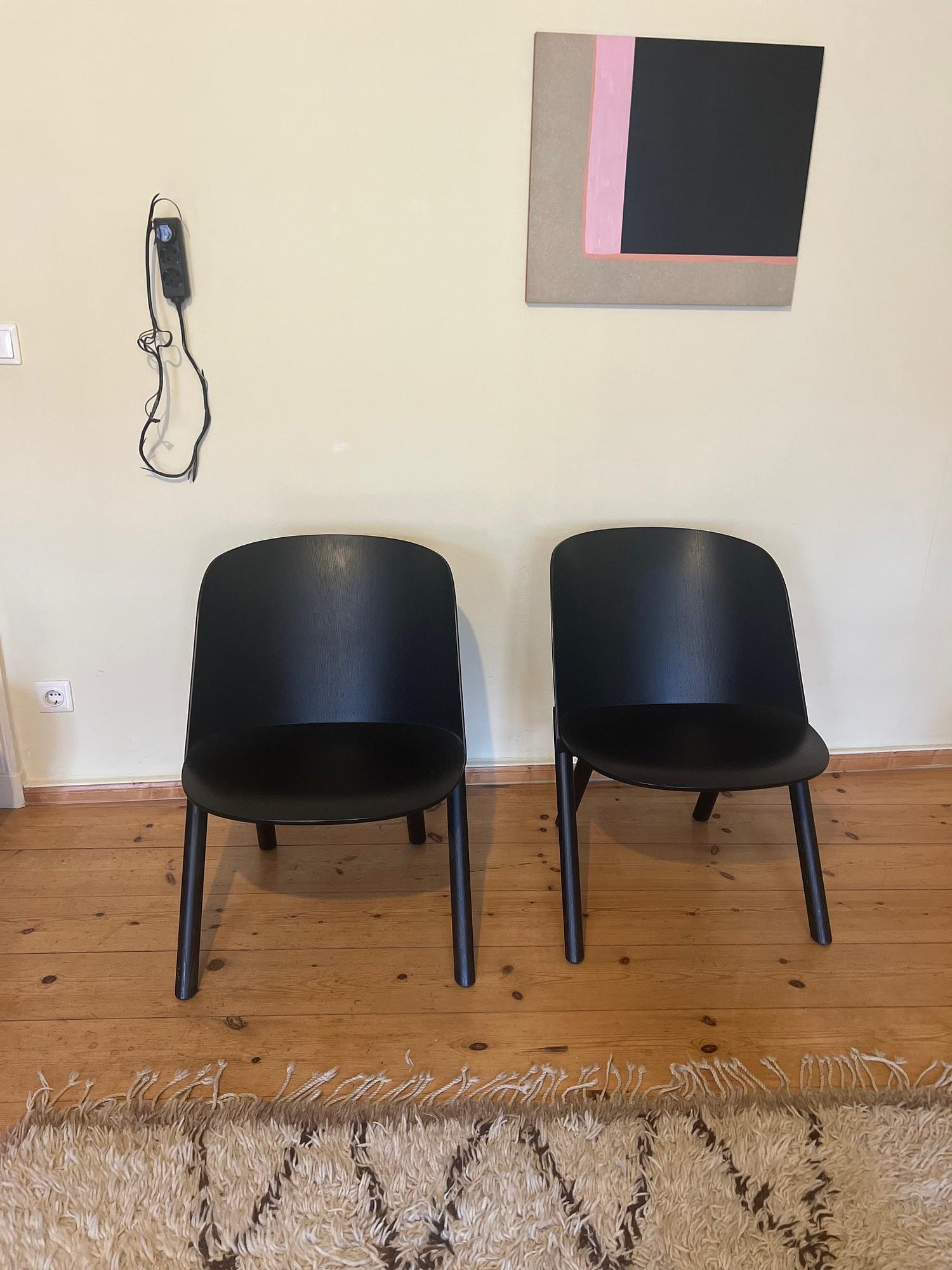 That Lounge Chair Holz Schwarz 0