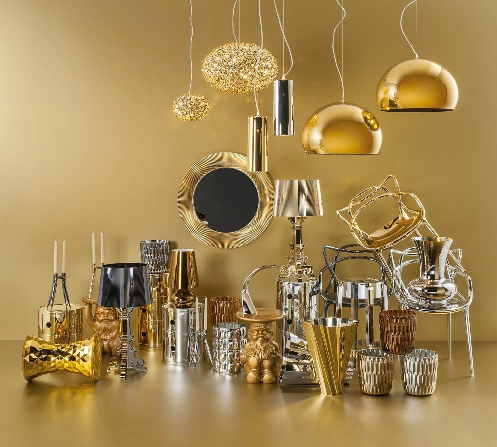 Componibili Container Goldfarben Metallisiert 3