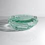 Vintage Ashtray Murano Glass Turquoise 50s 3