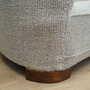 Sofa Textil Grau 1960er Jahre 8