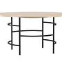 Copenhagen Dining table Whitewash Black ⌀140x74cm 7