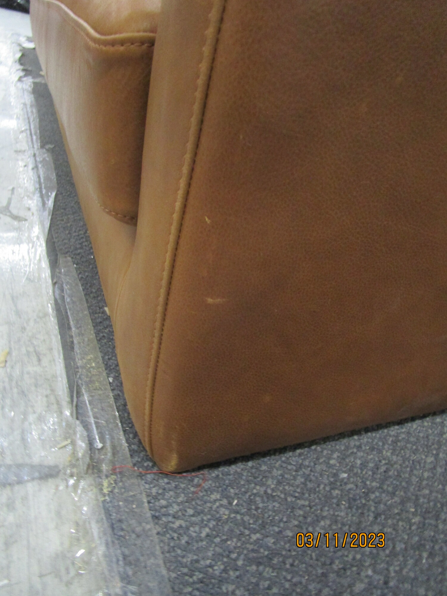 Astha Sofa 3-Sitzer Leder Bronze 6