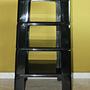 Nesting Tables Set of 4 Stackable Black 1960s 3