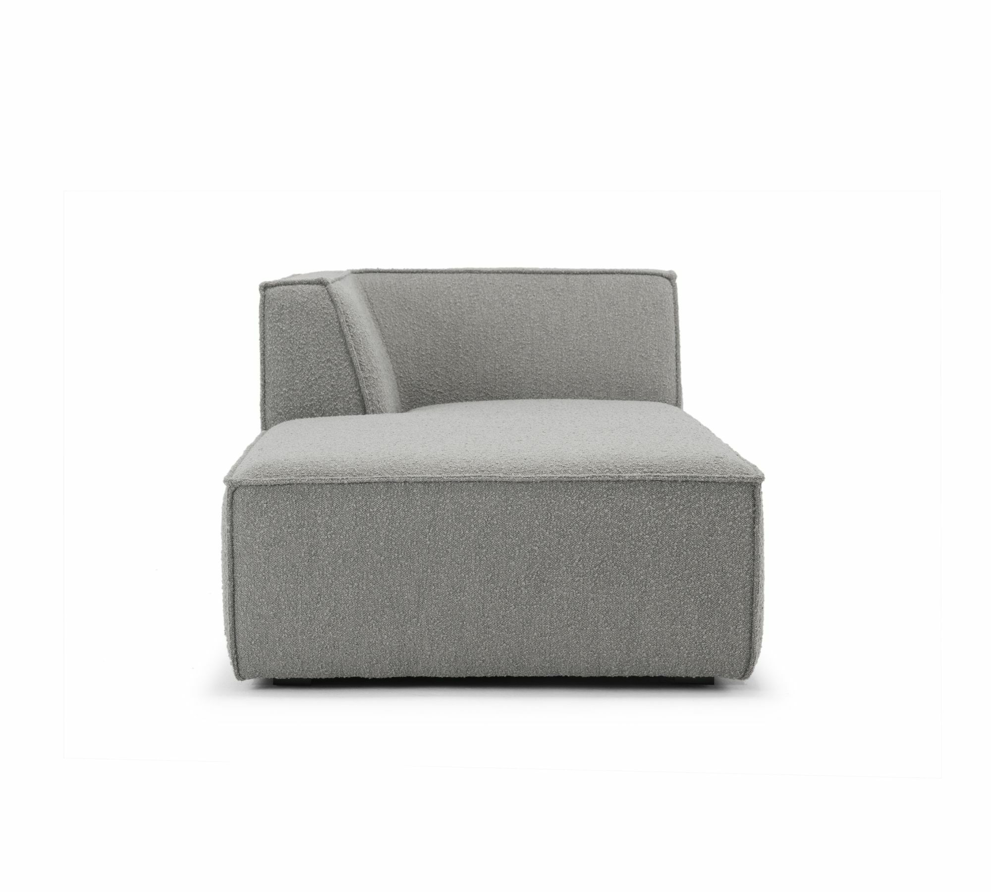 Dane 1-Sitzer Récamiere Links Maya Warm Grey 2