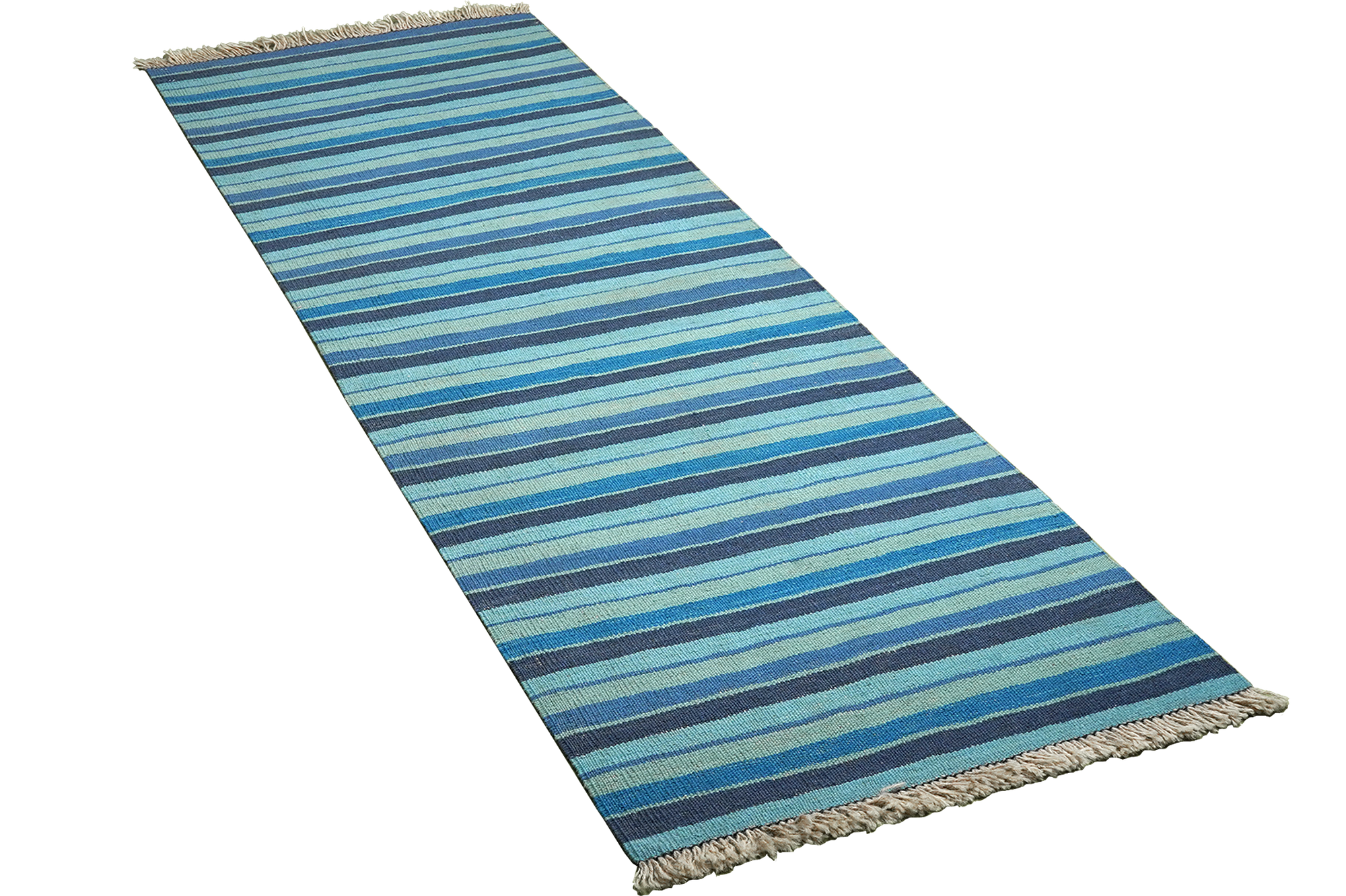Kilim Gashgai Teppich Blau 2