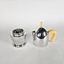  Vintage Espressokocher Silber 1990er Jahre  4