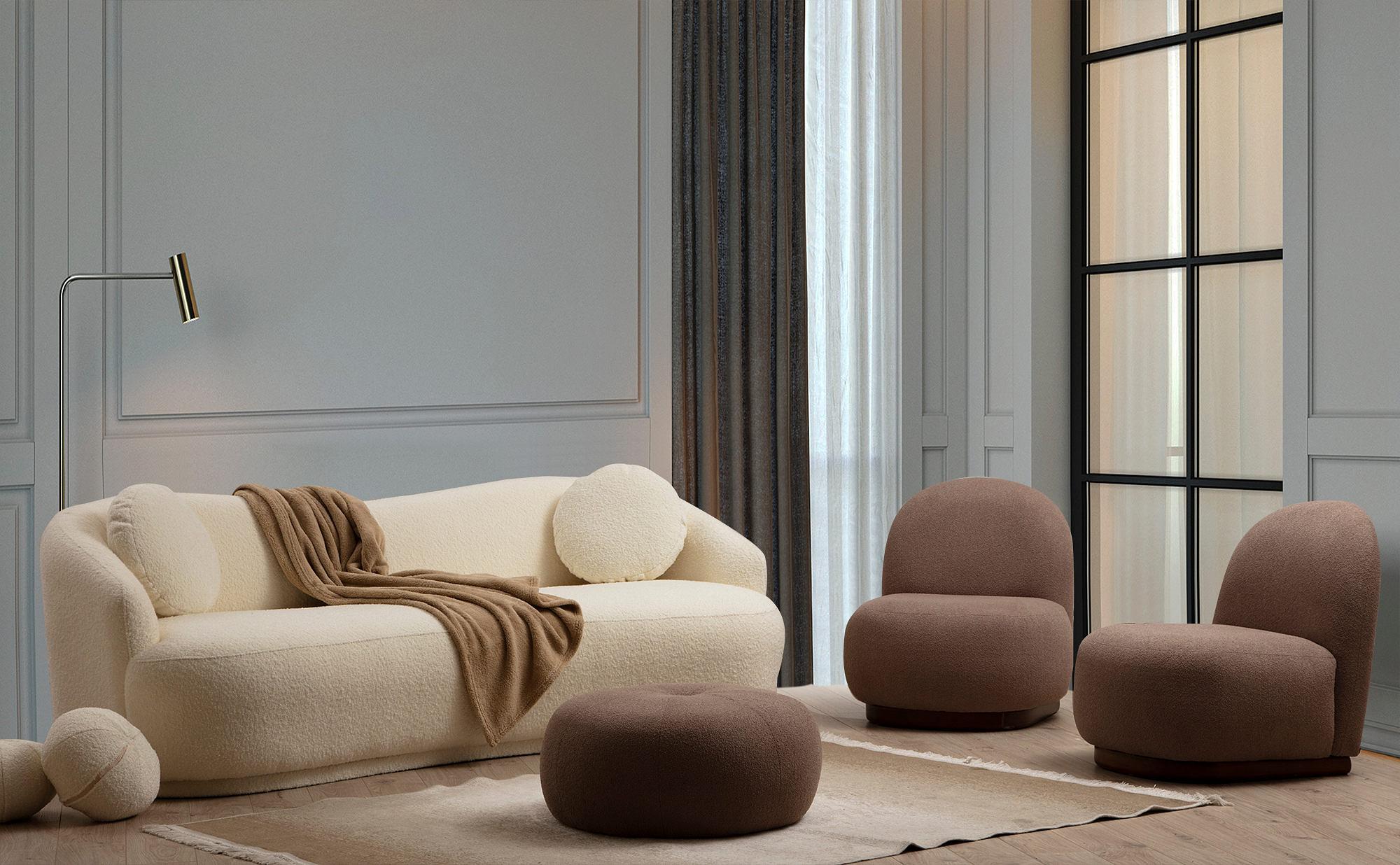 Ancona Sofa Creme 2