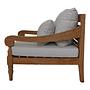 Bahama Gartensessel Teakholz Textil 3