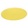 Kurzflorteppich Fancy Circle Sonnengelb Ø 133cm 3