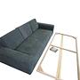 Vilmar Sofa 3-Sitzer Form Blue Grey 3