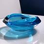 Vintage ashtray glass Azure 1960s 3