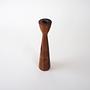 Teak Candlestick 1960s 3