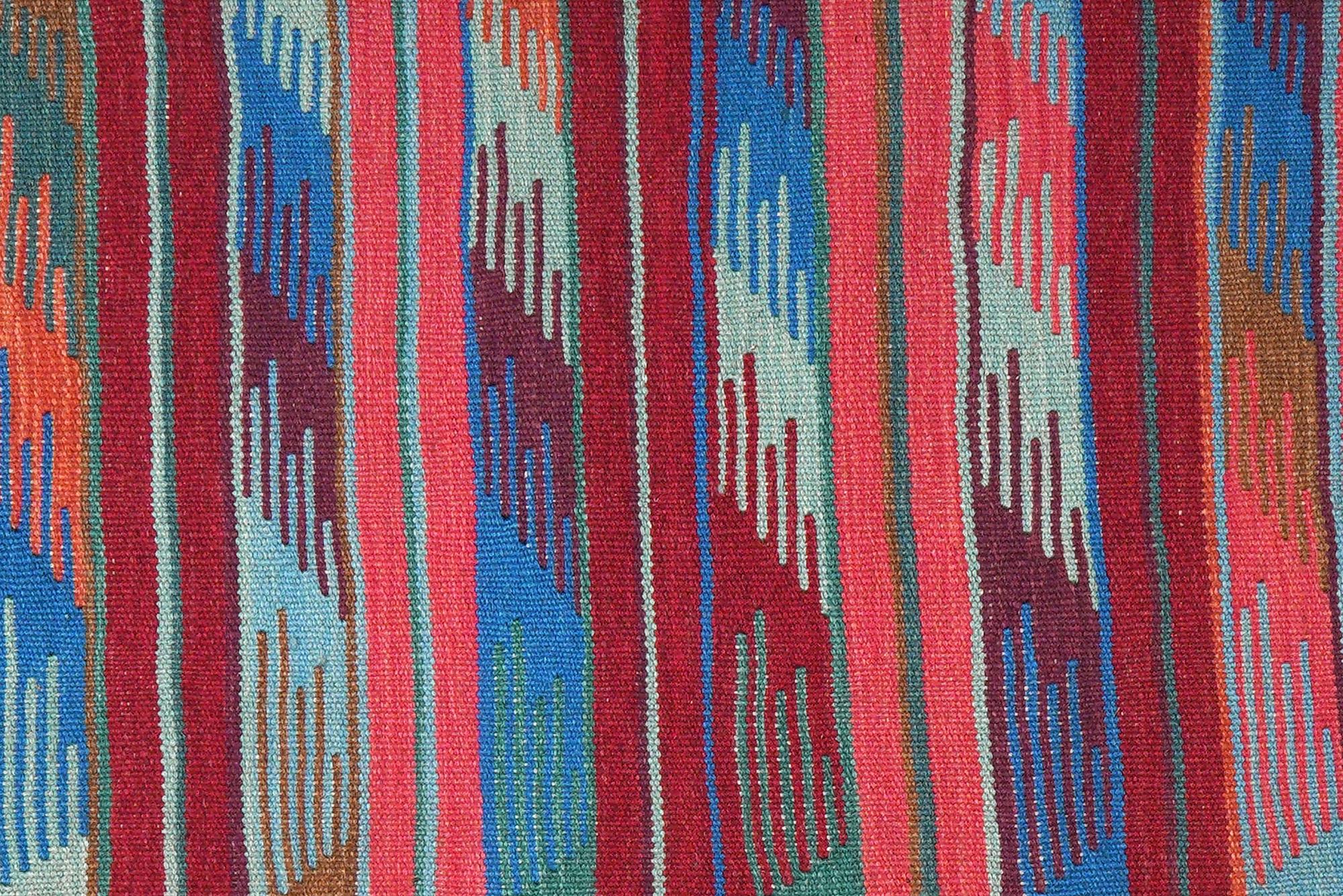 Kilim Gashgai Teppich Mehrfarbig 3