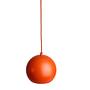 Ball Pendelleuchte Orange Ø18cm 2