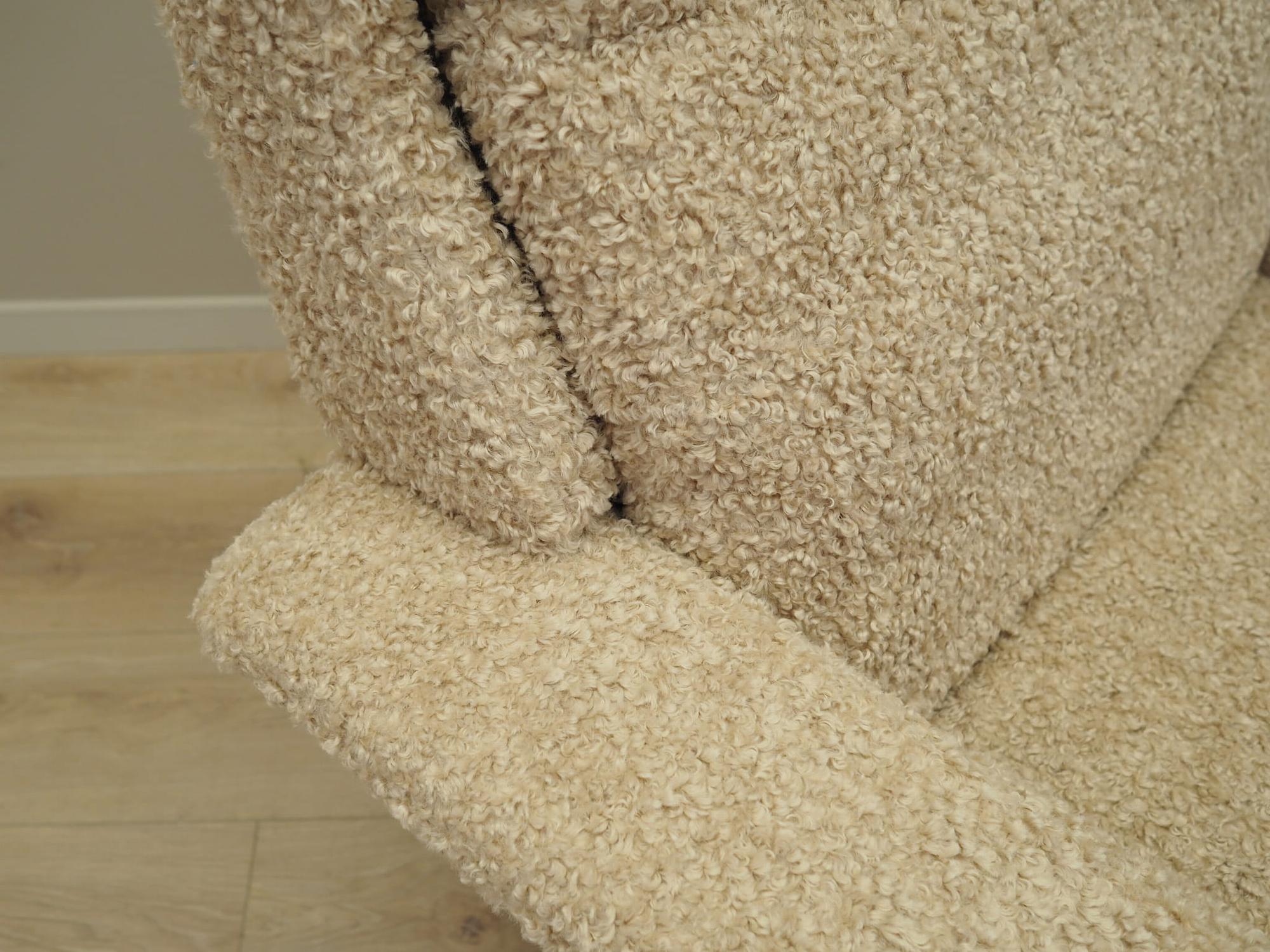 Sessel Textil Beige 1960er Jahre 10