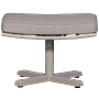 Coosa Gartenhocker Aluminium Grau 2