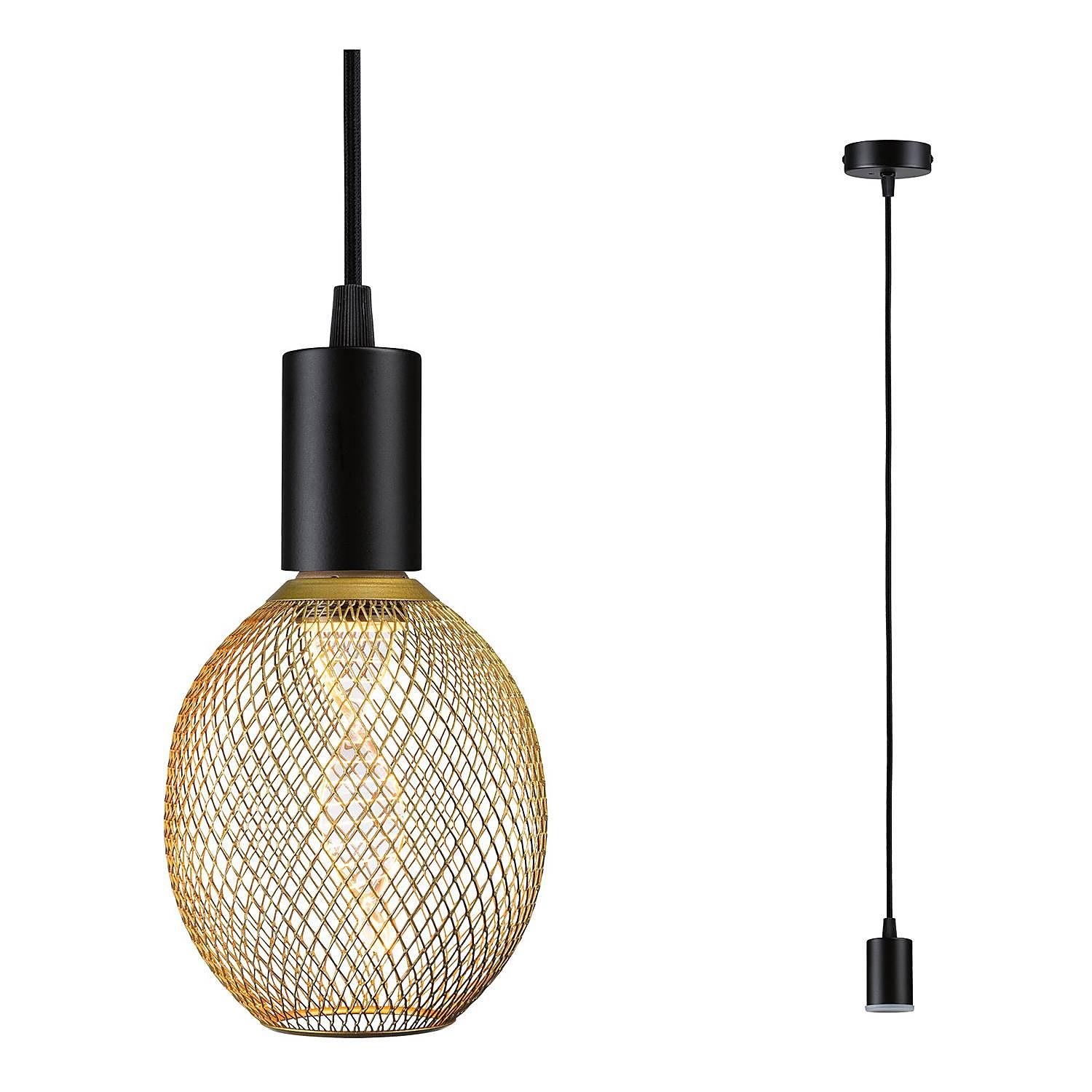 Ravi Pendant Lamp Aluminum Black 1-light 3