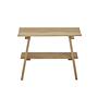 Massive Garderobenbank Eiche Breite: 60 cm 4