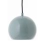 Ball 18 Pendelleuchte Glas Blau 0
