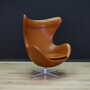 Egg Sessel Leder 1960er Jahre 3