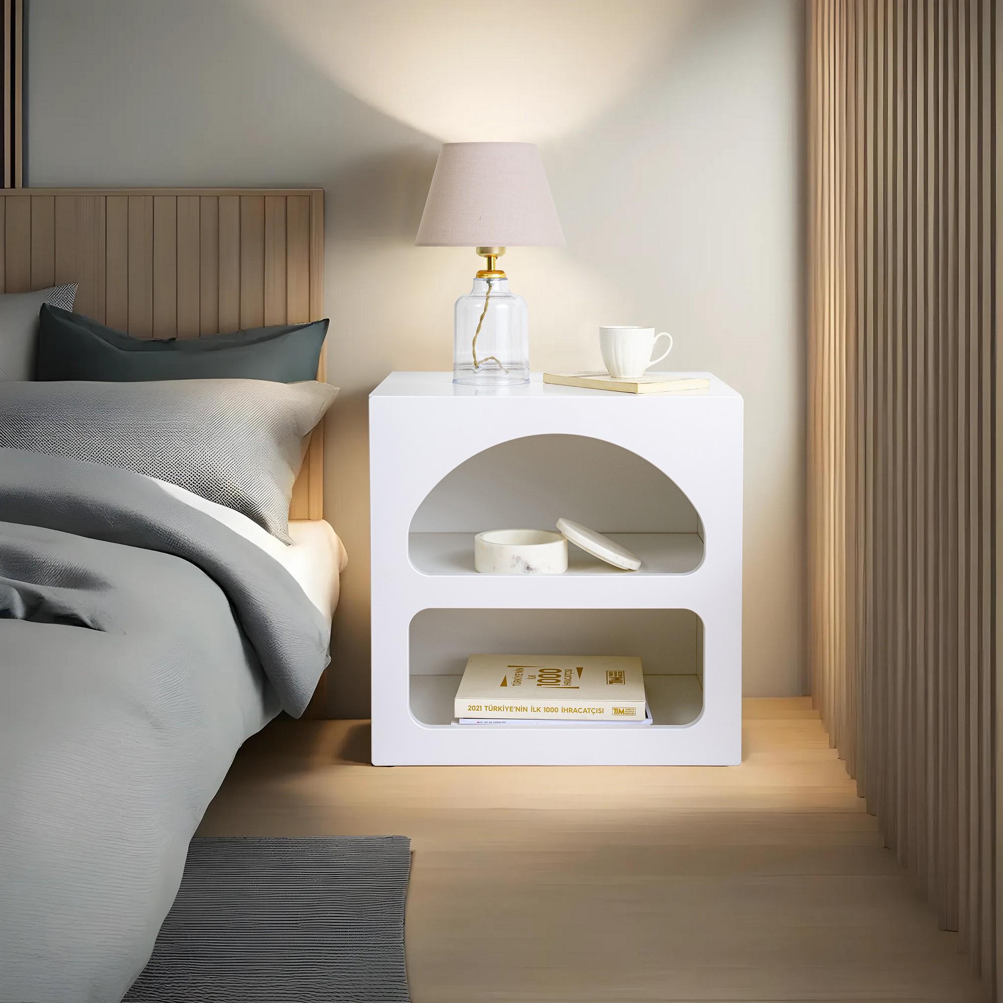 Lorin Nightstand White 4