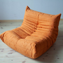 Togo Lounge Set 5-tlg. Textil Pastellorange 4