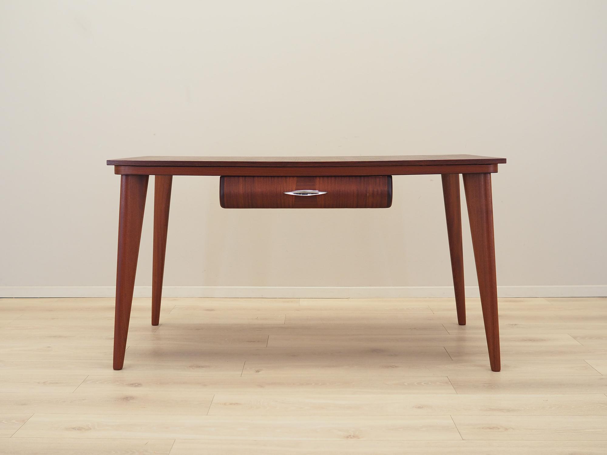 Desk Oak 1970s 3