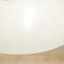 Vintage pendant lamp metal white 1970s 4