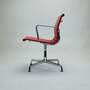 Eames EA 108 Aluminium Chair Leder Rot 1