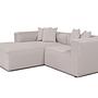 Mora Ecksofa Rechts Beige 0